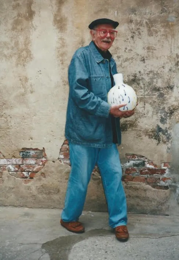 多数の Frost - Serenissimo - Glass Vase - A tribute to Venice and the Lagoon 