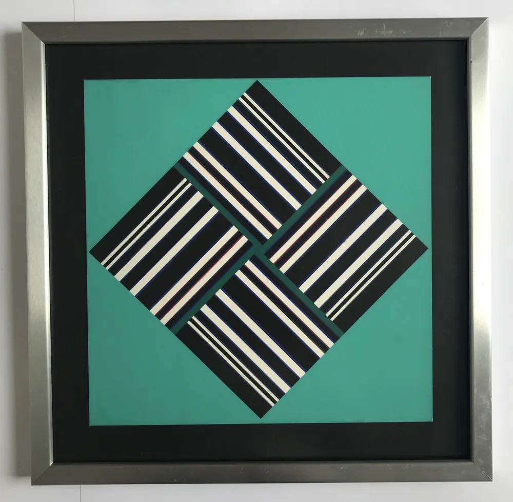 シルクスクリーン Fruhtrunk - Seh-Übung (d'après Dschuang Dsi)