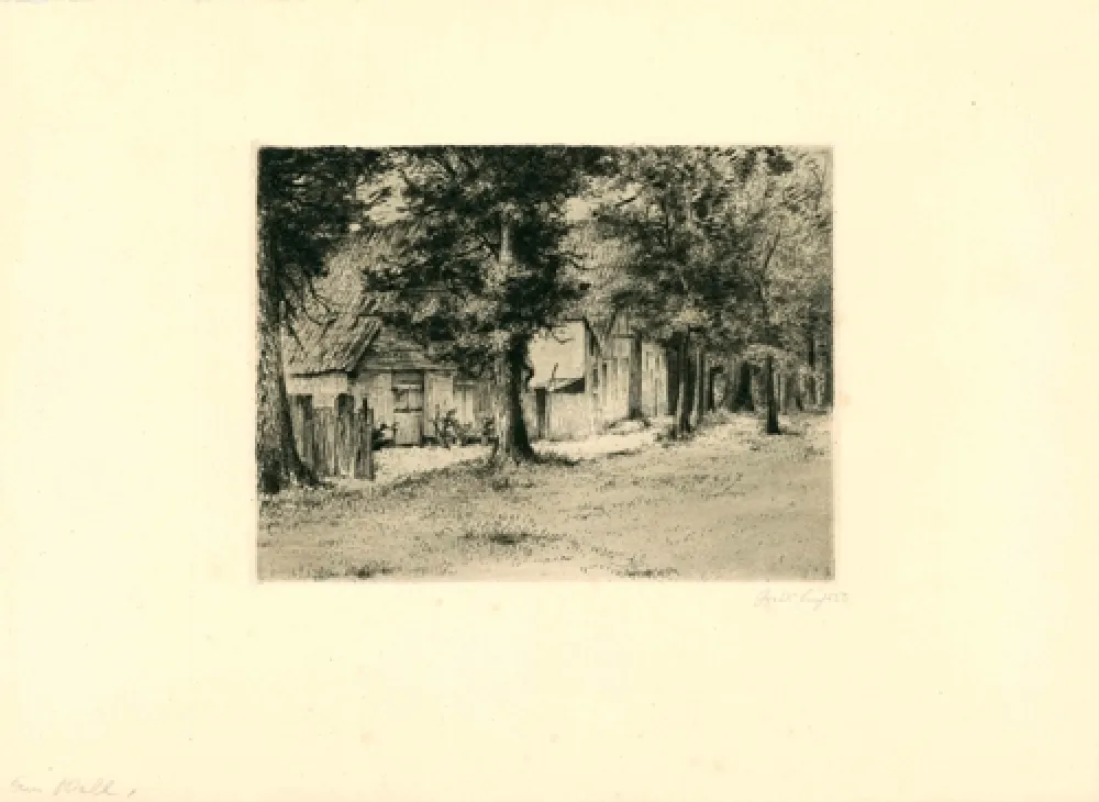 彫版 Fuchs - Am Wall