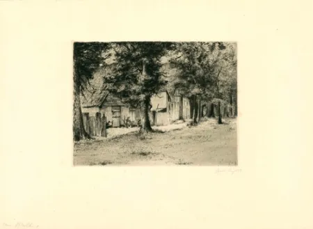 彫版 Fuchs - Am Wall