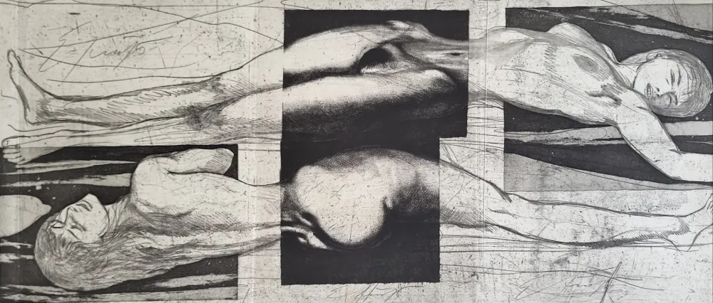 エッチング Fuchs - EVA Triptychon