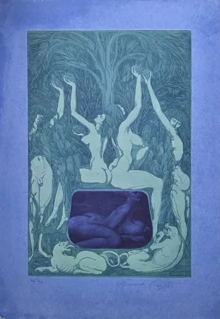 アクチアント Fuchs - Nacht Unterschlupf im Laub