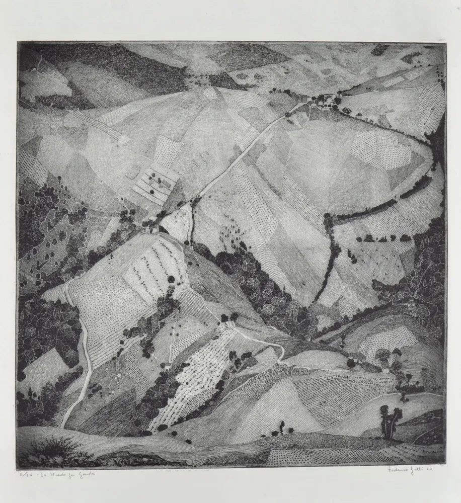 エッチング Galli - LE STRADE PER GANDA