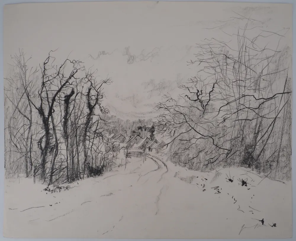 技術的なありません Gantner - Paysage enneigé des Vosges, c