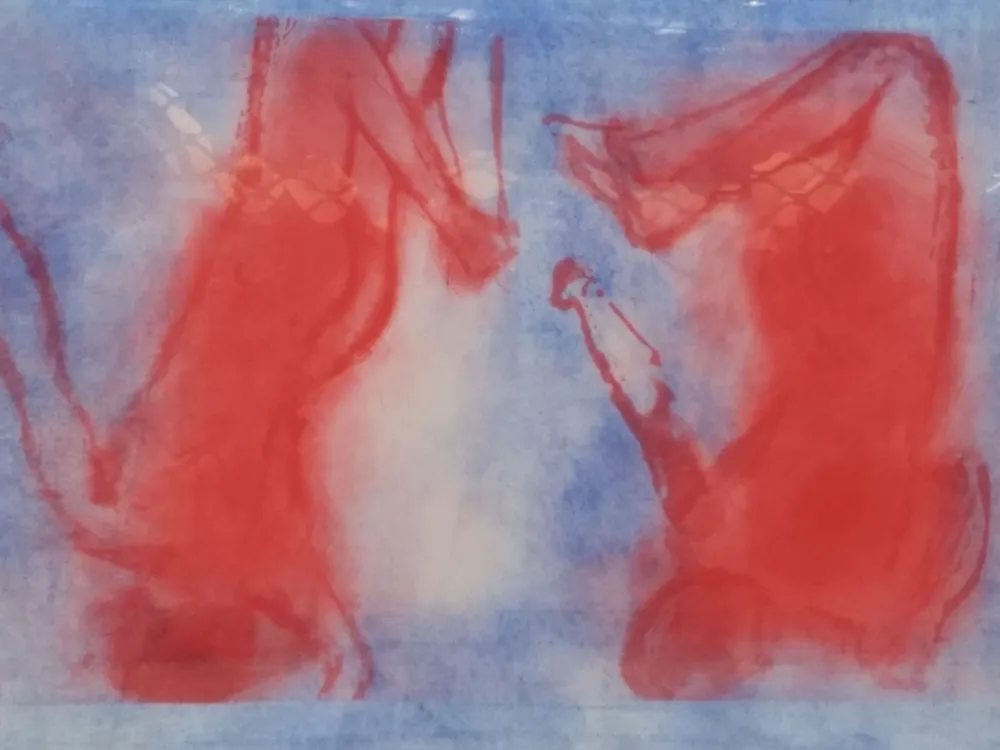 リトグラフ Garache - Bleue 1V