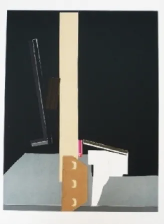 リトグラフ Garcia Ponce - Composition 11