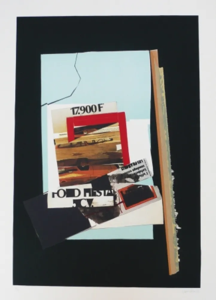 リトグラフ Garcia Ponce - Composition 5