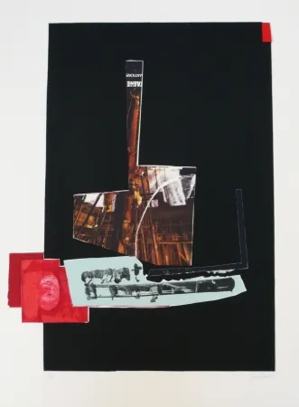 リトグラフ Garcia Ponce - Composition 7