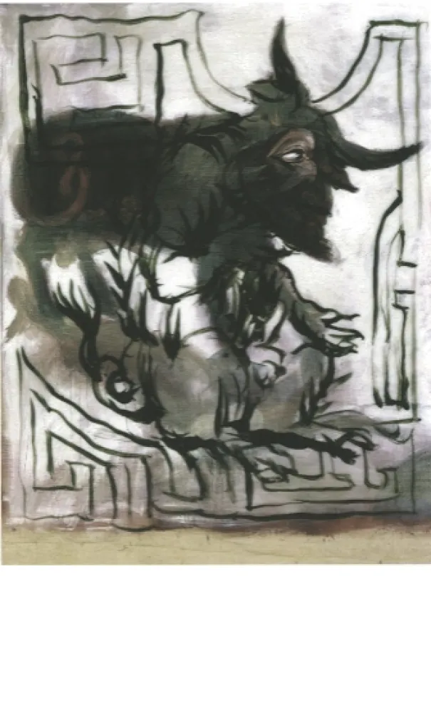 デジタル版画 Garouste - Apiculteur et les indiens