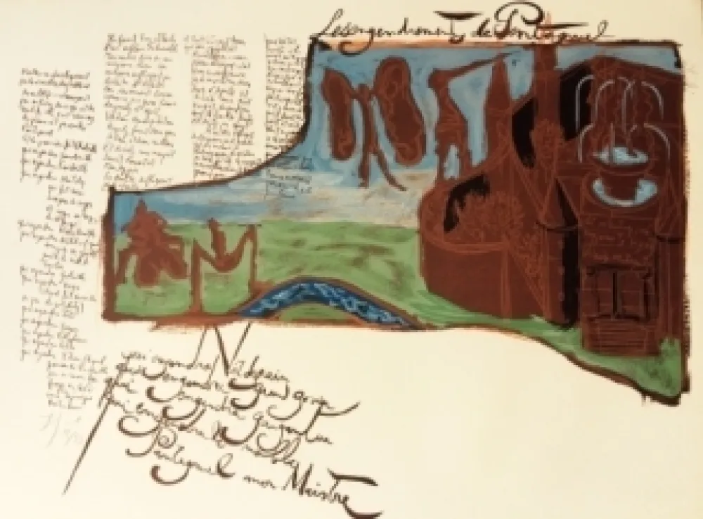 リトグラフ Garouste - Les engendrements de Pantagruel