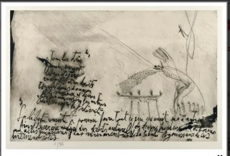 エッチングと　アクチアント Garouste - Sans titre