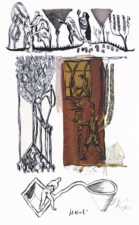 リトグラフ Garouste - Sans titre