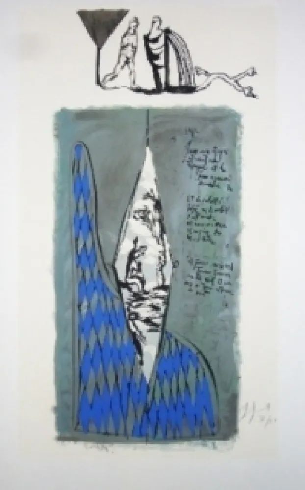 リトグラフ Garouste - Sans titre