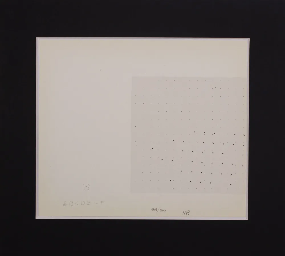 シルクスクリーン Gastini - Lettera B