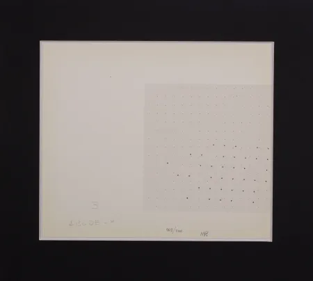 シルクスクリーン Gastini - Lettera B