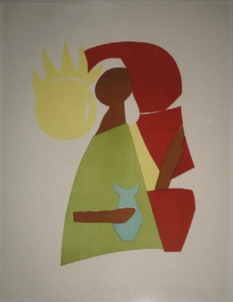 木版 Gehr - Maria Magdalena