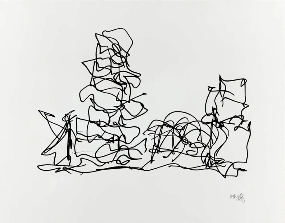 リトグラフ Gehry - Brooklyn Atlantic Yards Masterplan