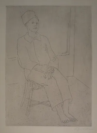 彫版 Geiser - Daniel mit der Zuavenmütze