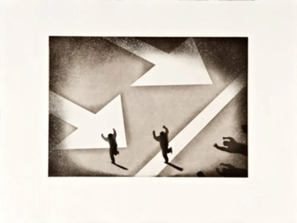 エッチング Genovés - Dirección única