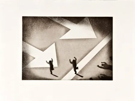 エッチング Genovés - Dirección única