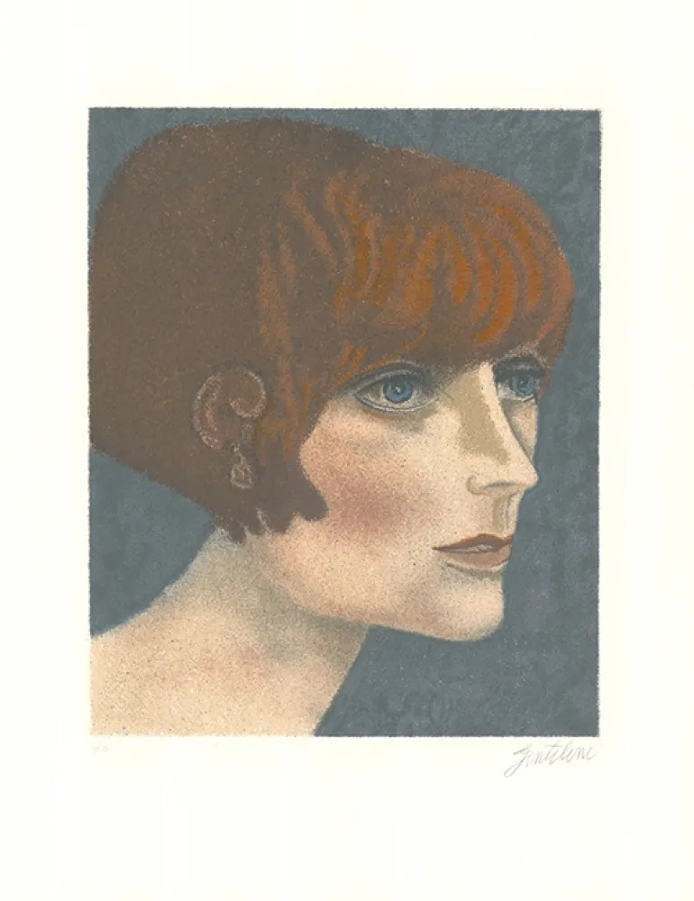 リトグラフ Gentilini - Le ragazze di Roma V