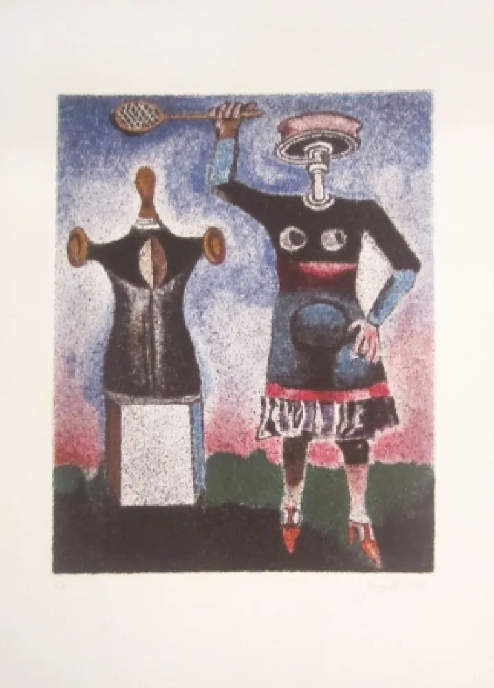 リトグラフ Gentilini - Untitled