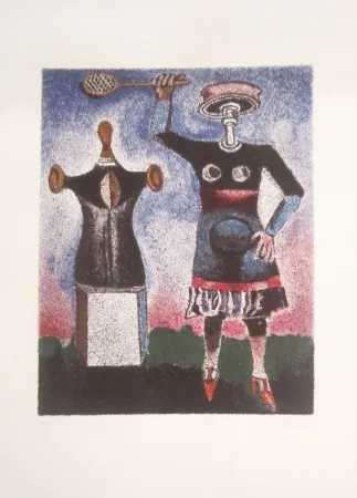 リトグラフ Gentilini - Untitled