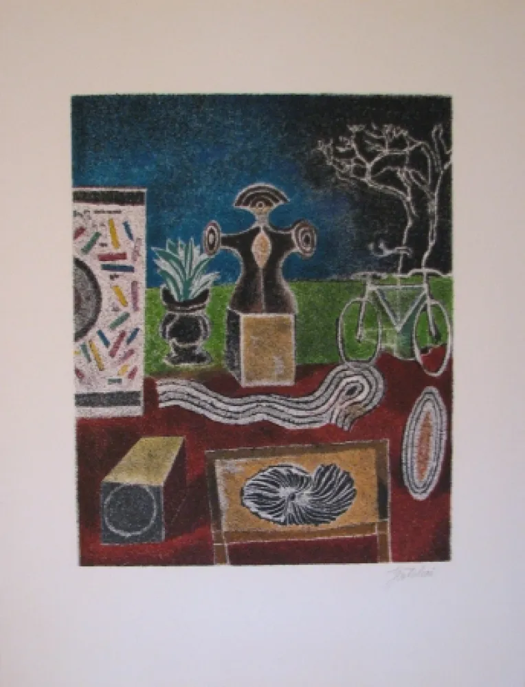 リトグラフ Gentilini - Untitled