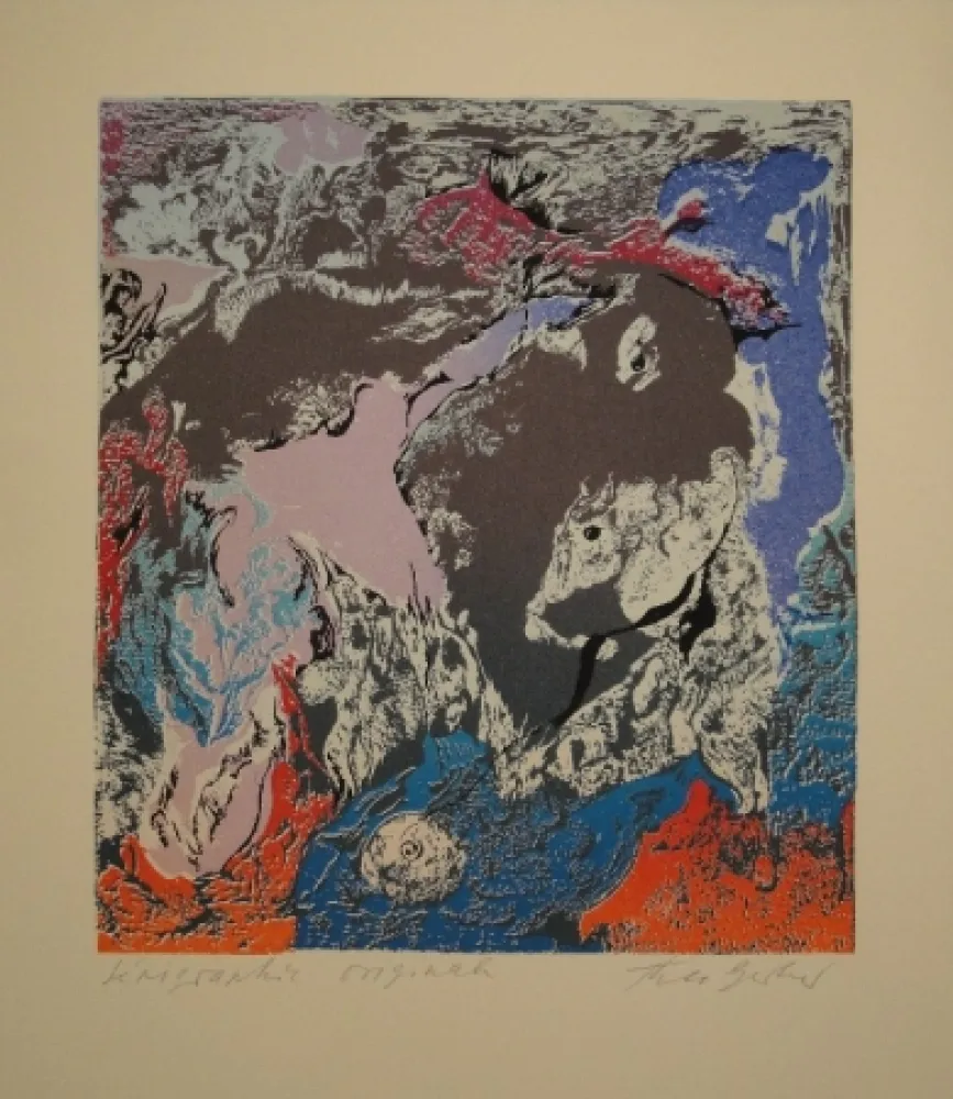 シルクスクリーン Gerber - Untitled