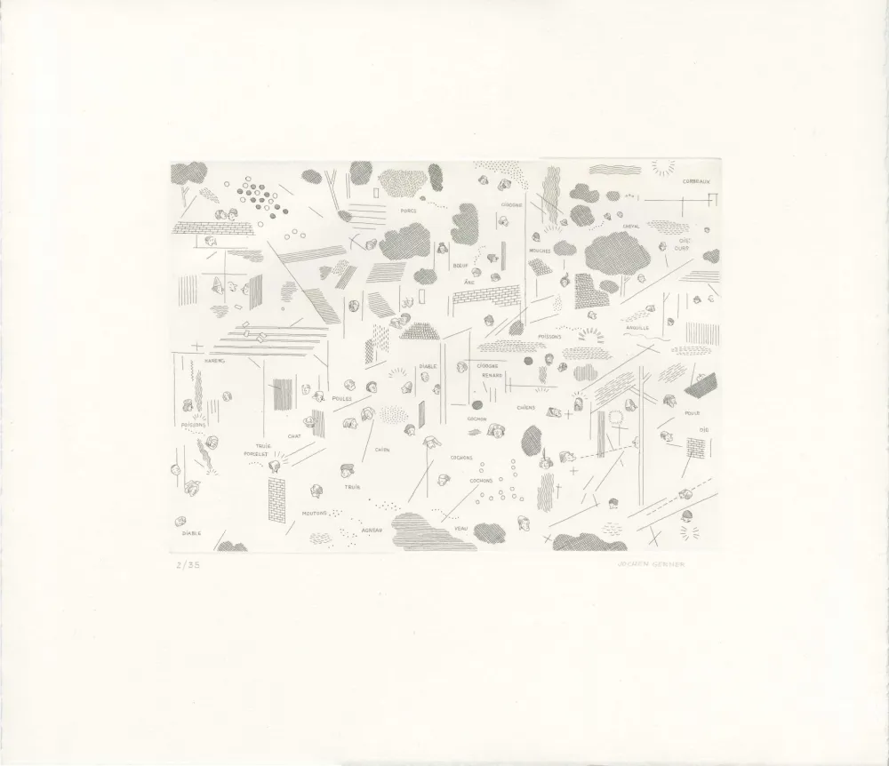 彫版 Gerner - Spreekwoorden