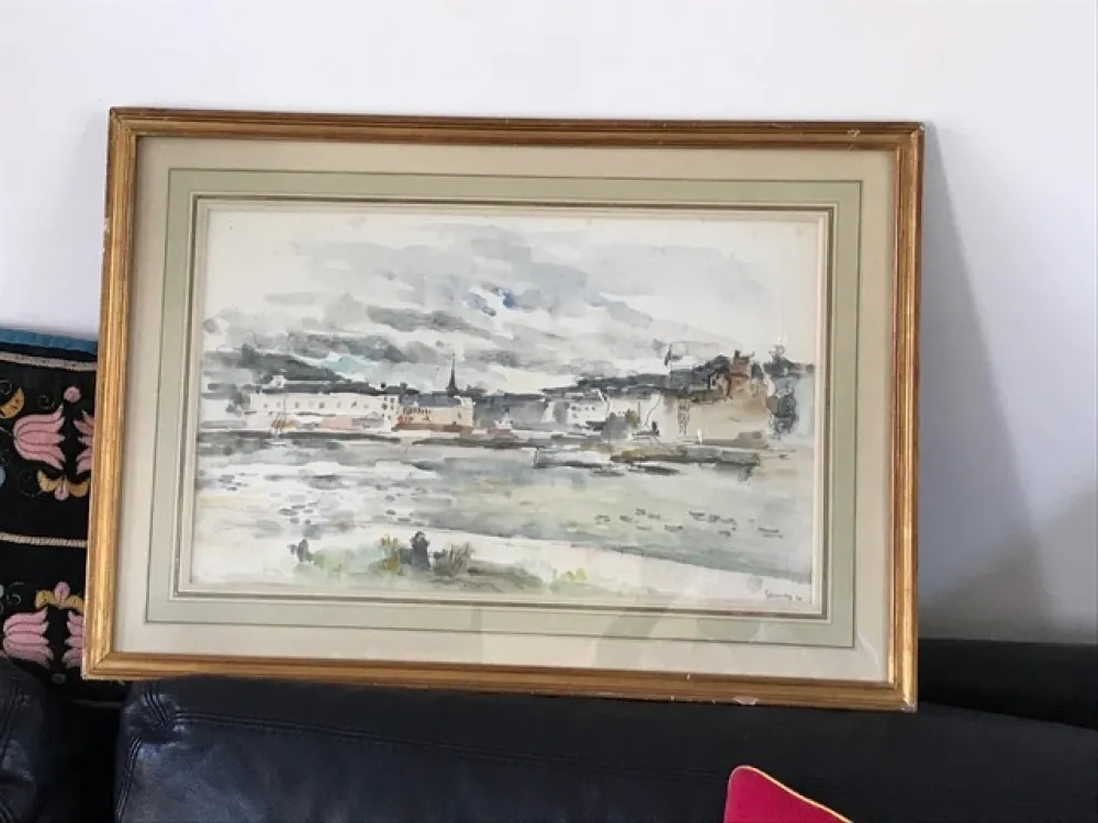 技術的なありません Gernez - Vue de Port en Bessin 