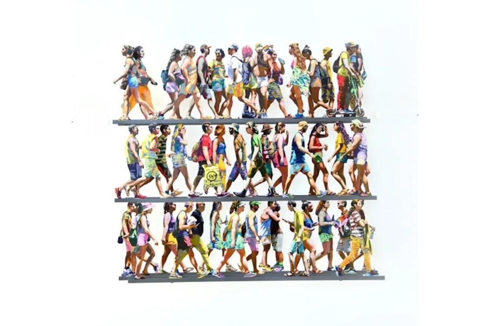 多数の Gerstein - 5th Avenue O - Gay Parade