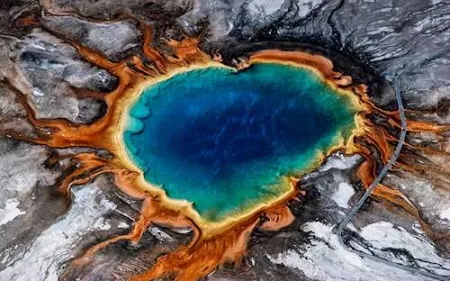 写真 Gerster - Grand Prismatic Spring, Yellowstone 1982
