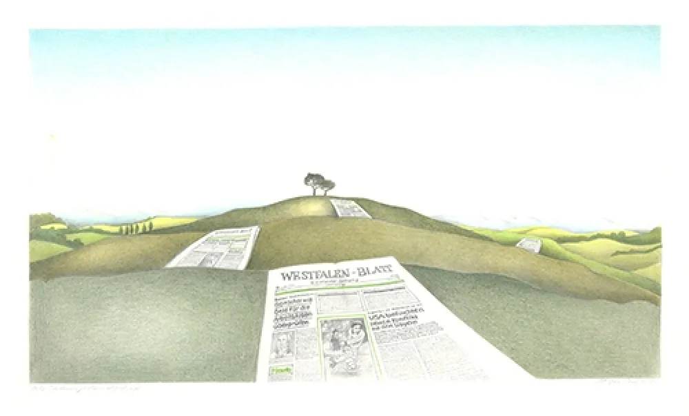 技術的なありません Geyer - Die Zeitungslandschaft