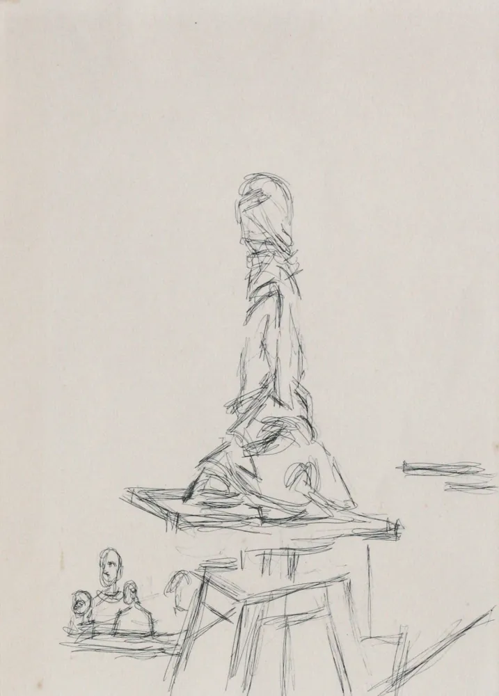 技術的なありません Giacometti - Atelier à la sellette