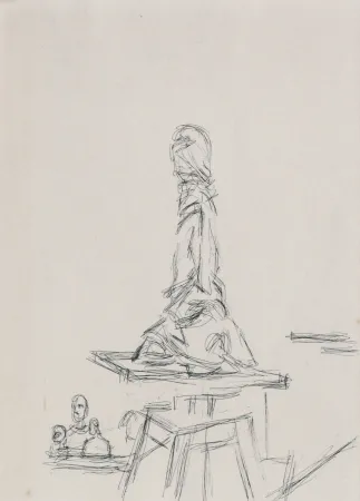 技術的なありません Giacometti - Atelier à la sellette