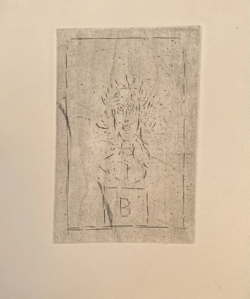 彫版 Giacometti - Histoire de rats B II