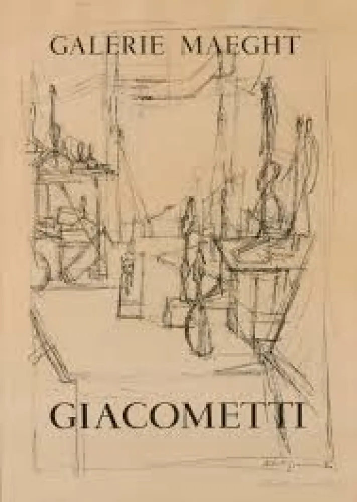 掲示 Giacometti - L'atelier de l'artiste 