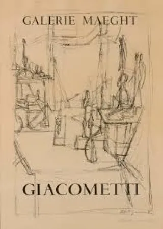 掲示 Giacometti - L'atelier de l'artiste 