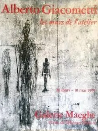 オフセット Giacometti - Les murs de l'atelier