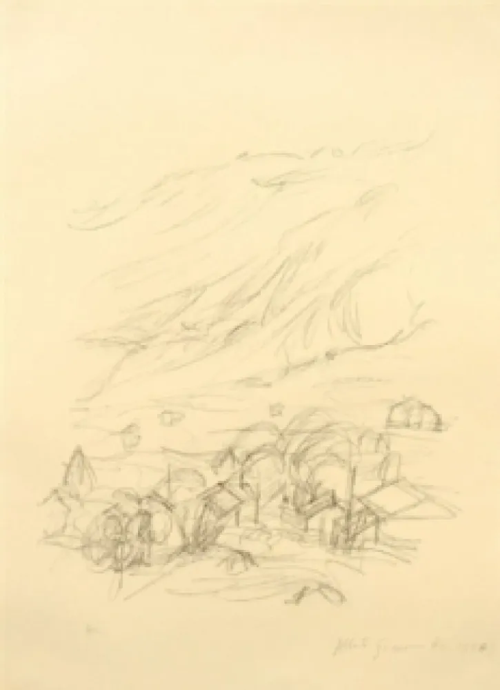 リトグラフ Giacometti - Stampa