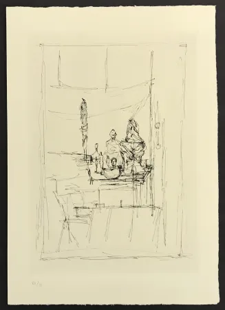 彫版 Giacometti - Studio from La Magie Quotidienne