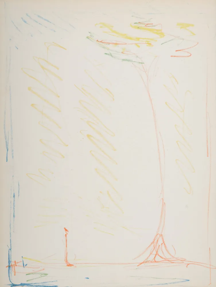 リトグラフ Giacometti - The Tree, 1952