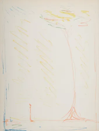 リトグラフ Giacometti - The Tree, 1952