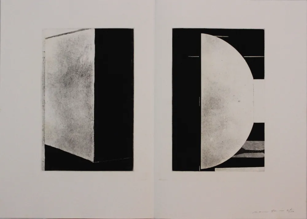 エッチングと　アクチアント Gibson - Untitled from 'Metafora' portfolio