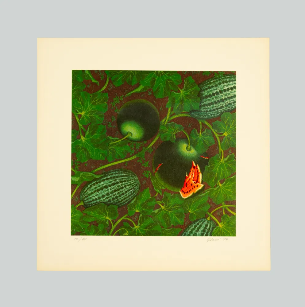 シルクスクリーン Gilardi - Cocomeri