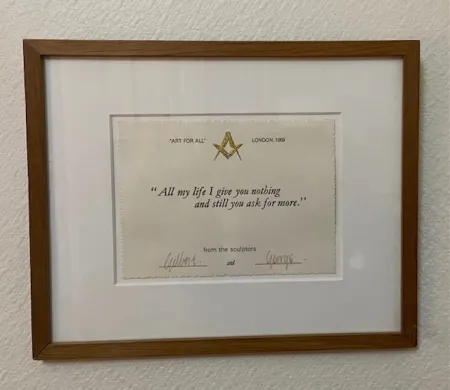 技術的なありません Gilbert & George - All my life I give you nothing and still you ask for more