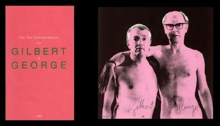 挿絵入り本 Gilbert & George - L'art en écrit