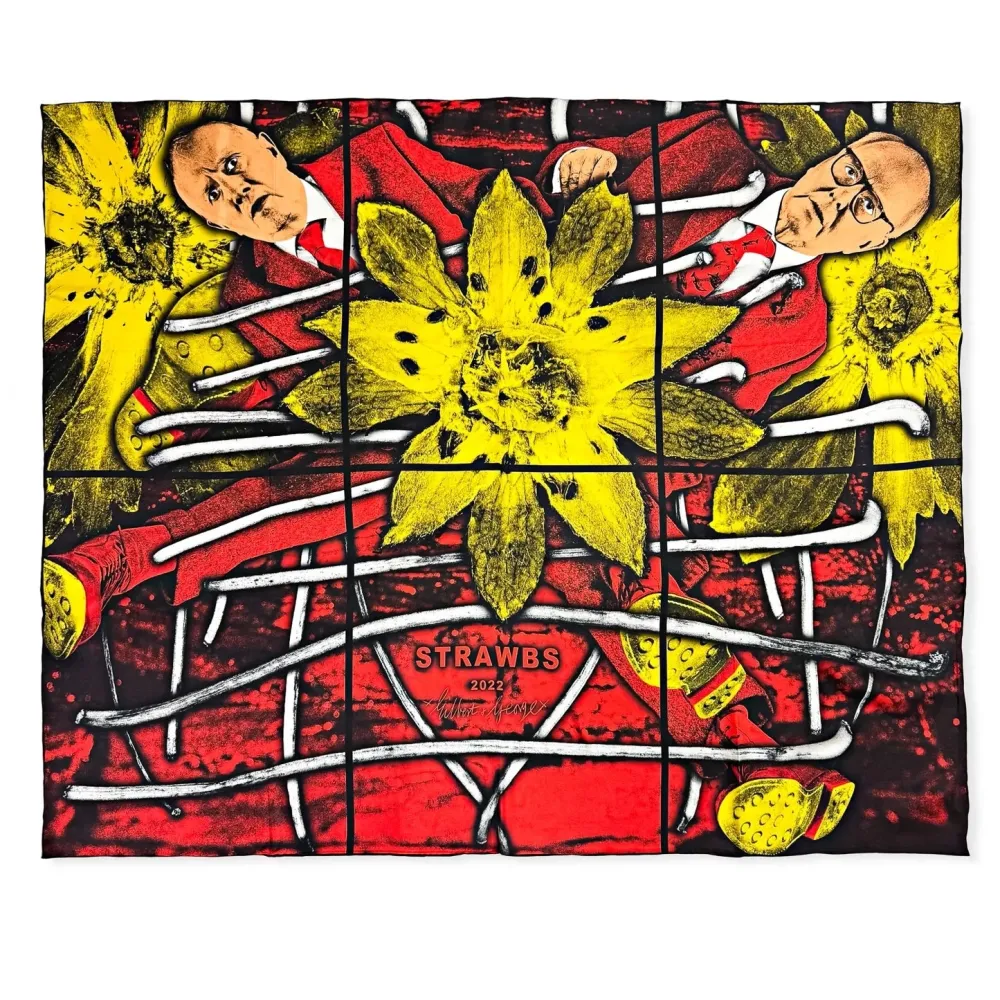 多数の Gilbert & George - Strawbs