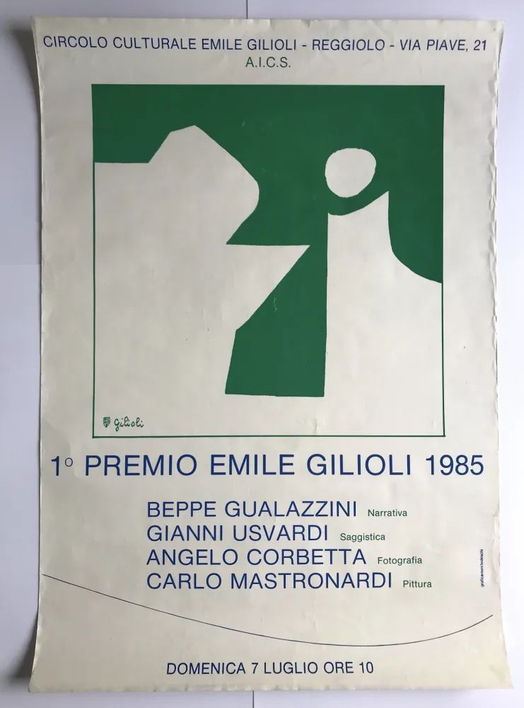 掲示 Gilioli - Circolo culturale Emilio Gilioli / Reggiolo